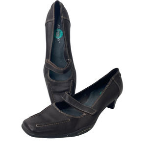 Aerosoles Mary Heels Comfort Shoes Brown Size 8